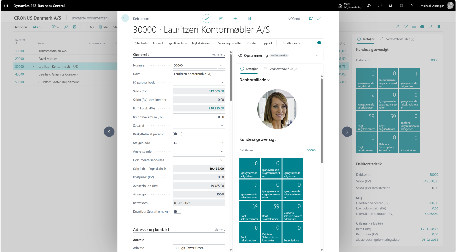 Standard Debitor kort
