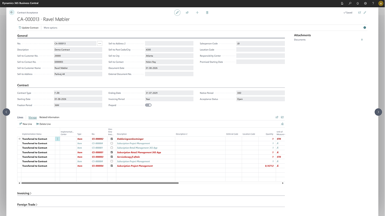Contract Management 365 App