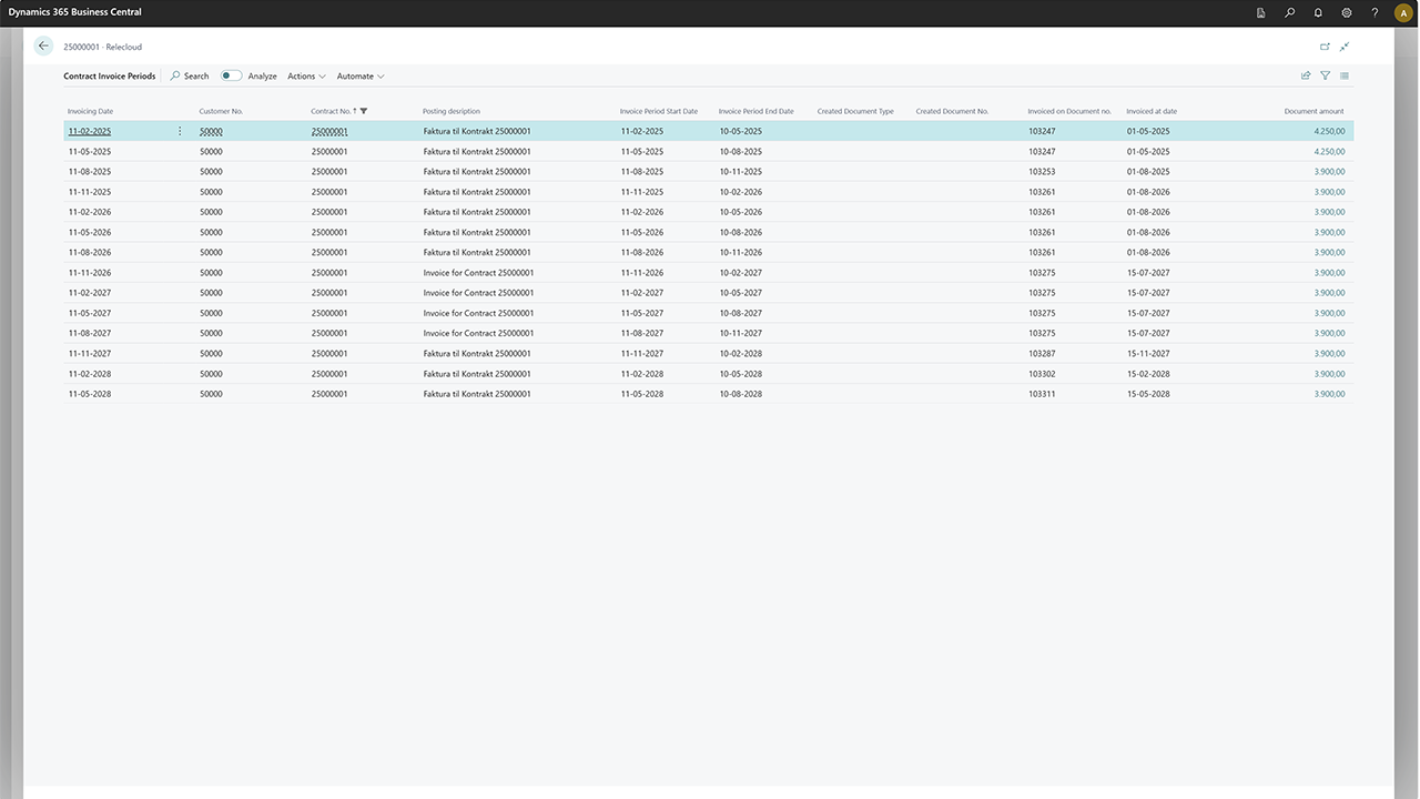 Contract Management 365 App