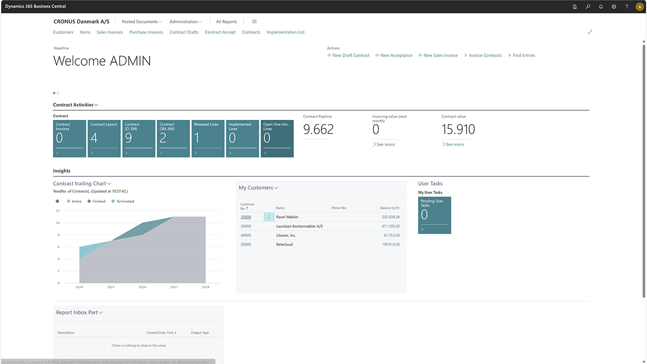 Contract Management 365 App